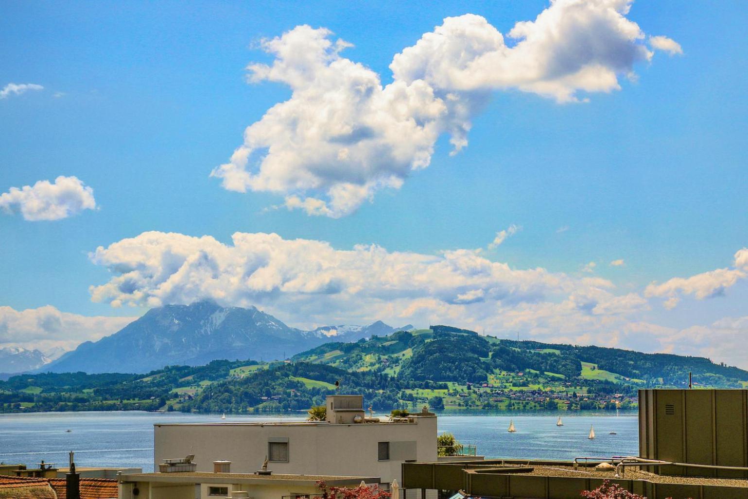 Ariser - Zug Lake View Business Apartment Exterior photo